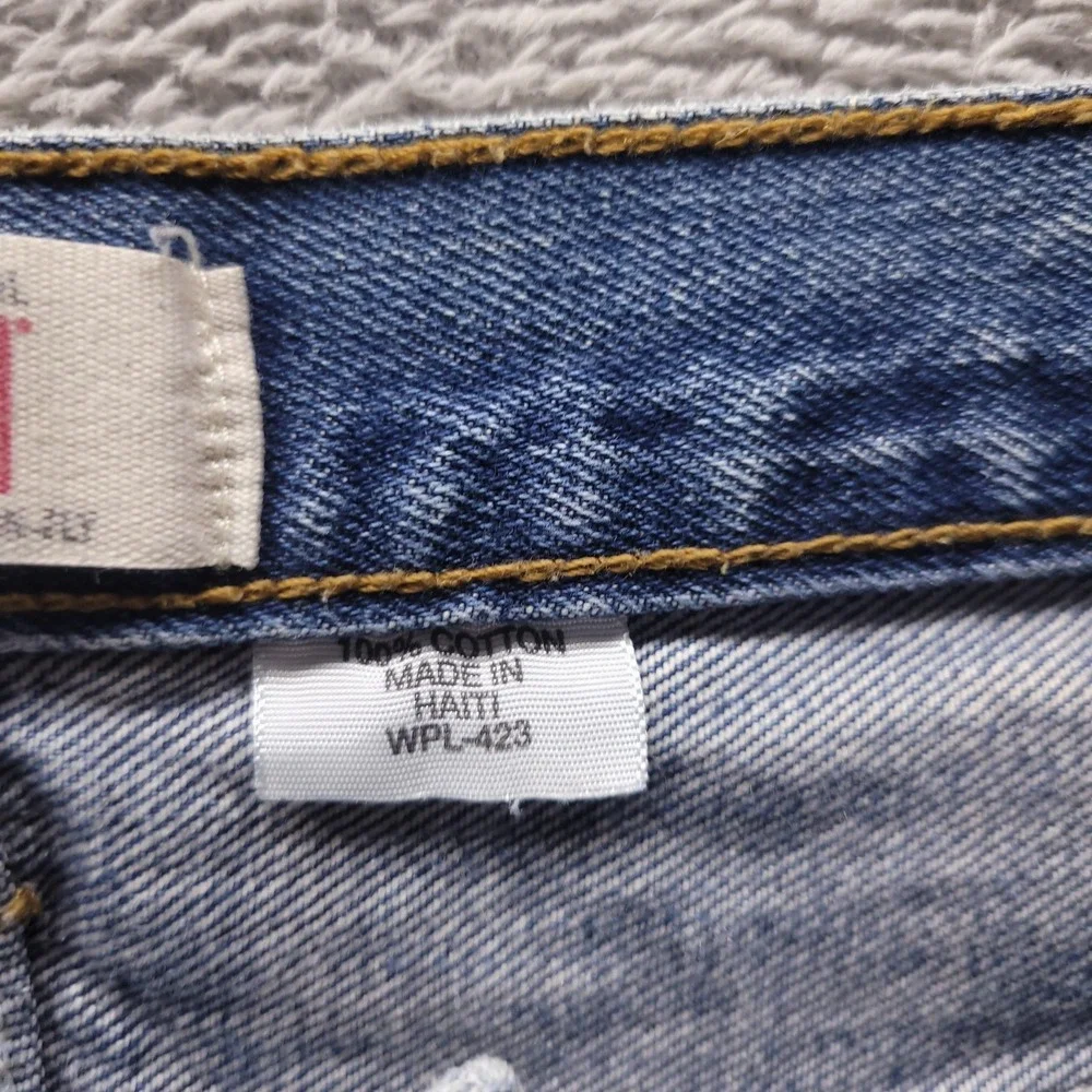 Levis 501 Jeans Mens 36x32 Blue Regular Straight Medium Wash Denim Button Fly